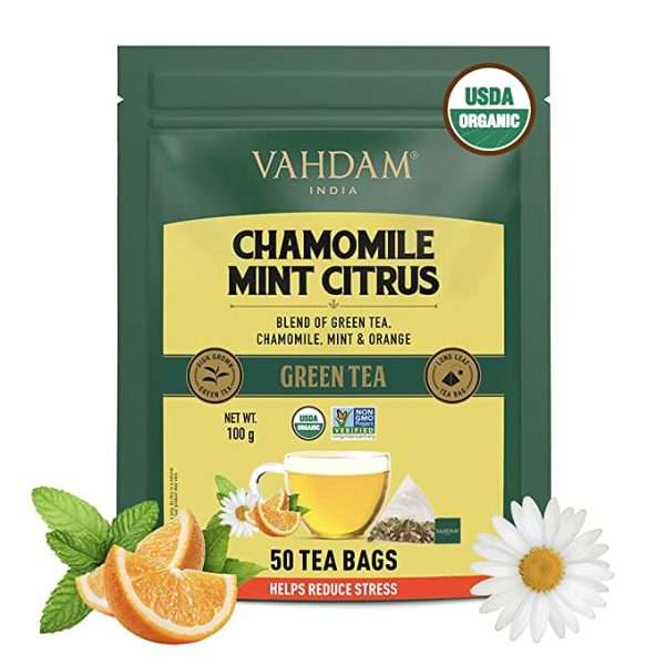 Chamomile Green Tea with Mint